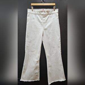 SPANX White Flare Jeans Large